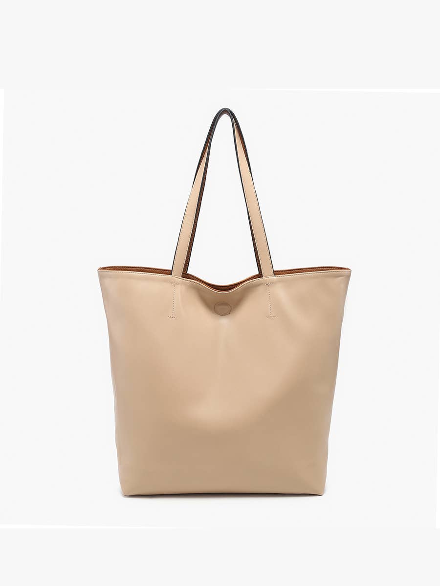 Wren Two-Tone Reversible Tote Bag