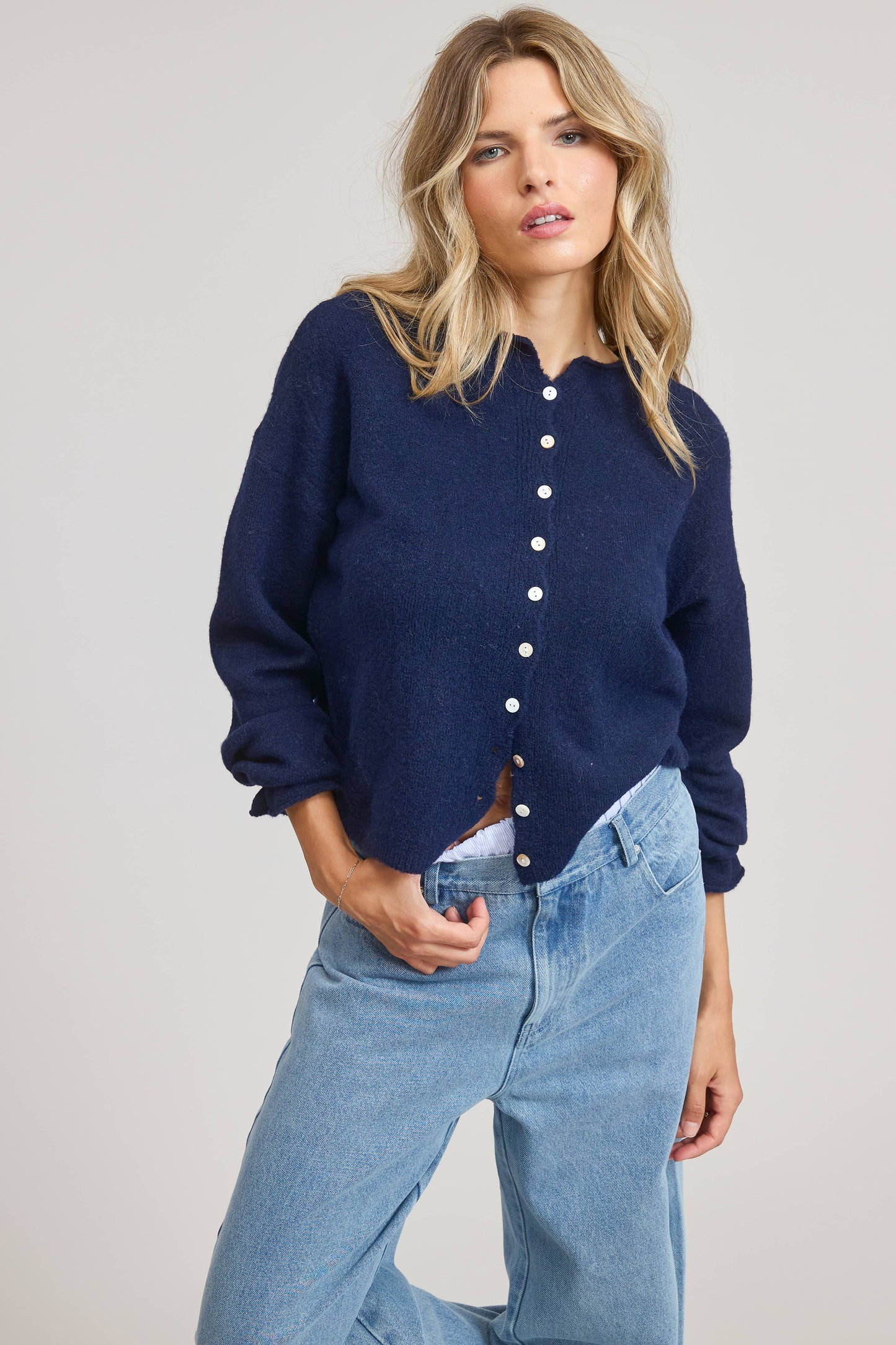 The Muse Button Down Cardigan -  Several color options