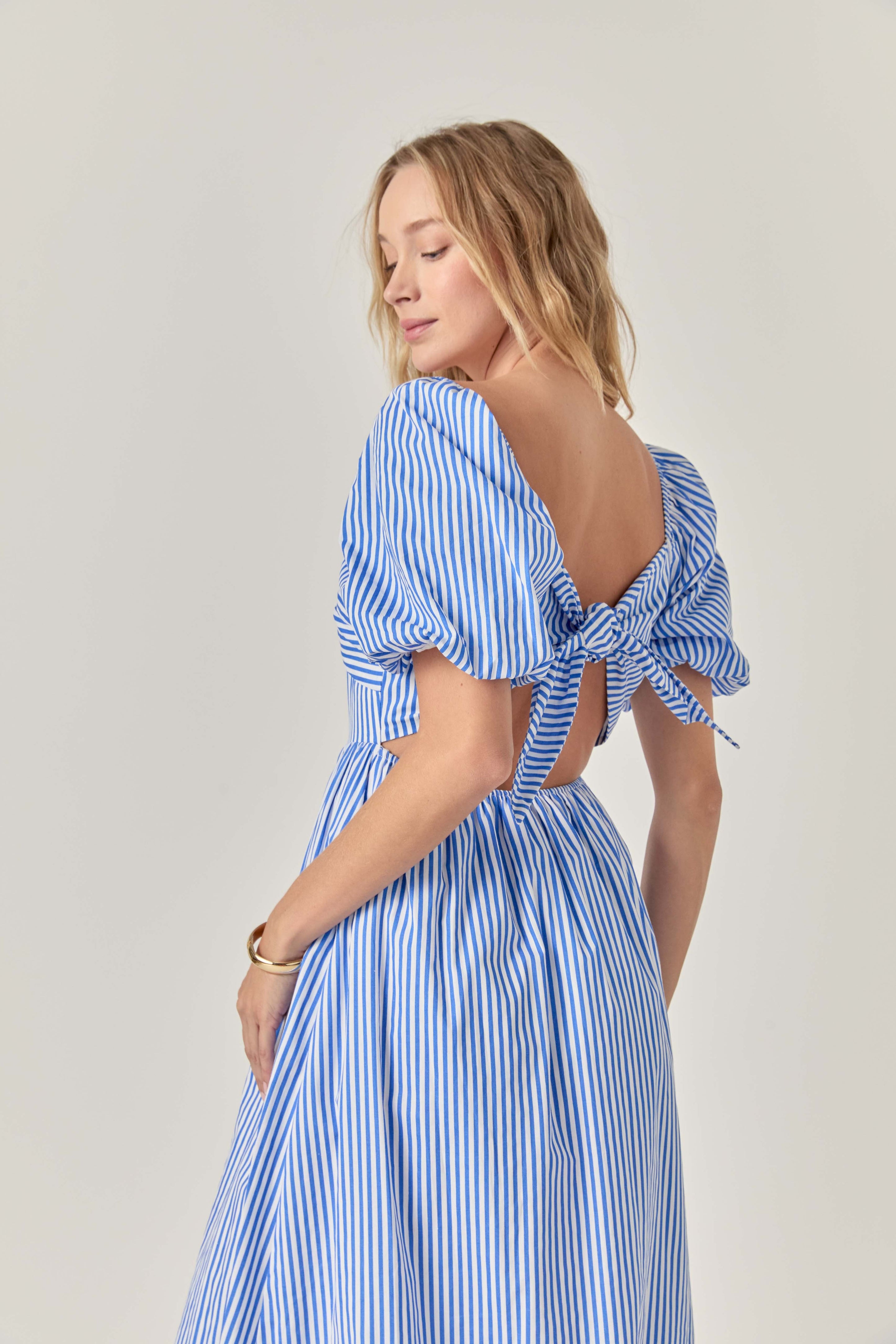 Strappy Starfish Bustier Maxi Dress main image 1