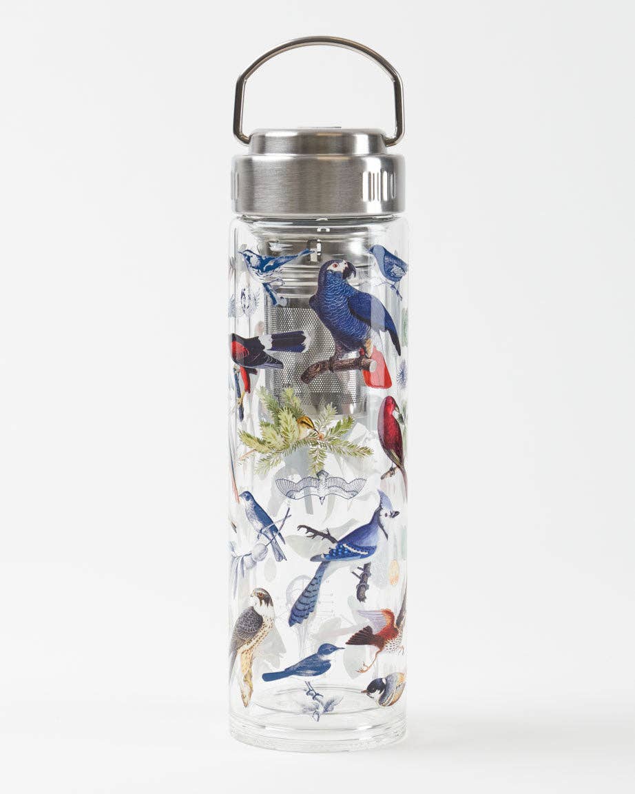 Birdsong Glass Infuser Bottle | 15 oz