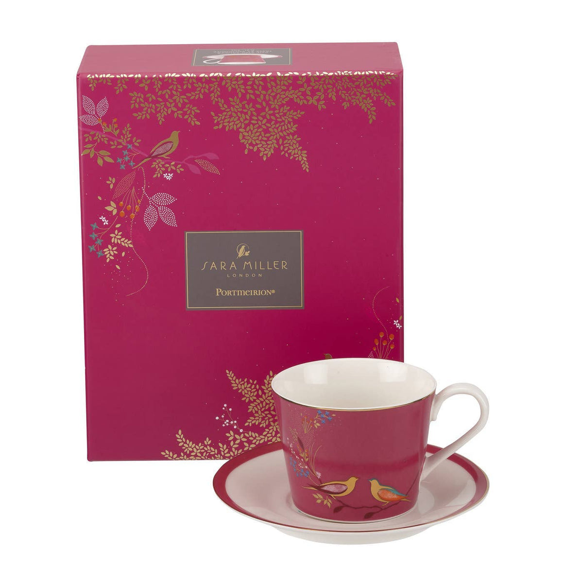 Chelsea Collection Tea Cup & Saucer - Pink