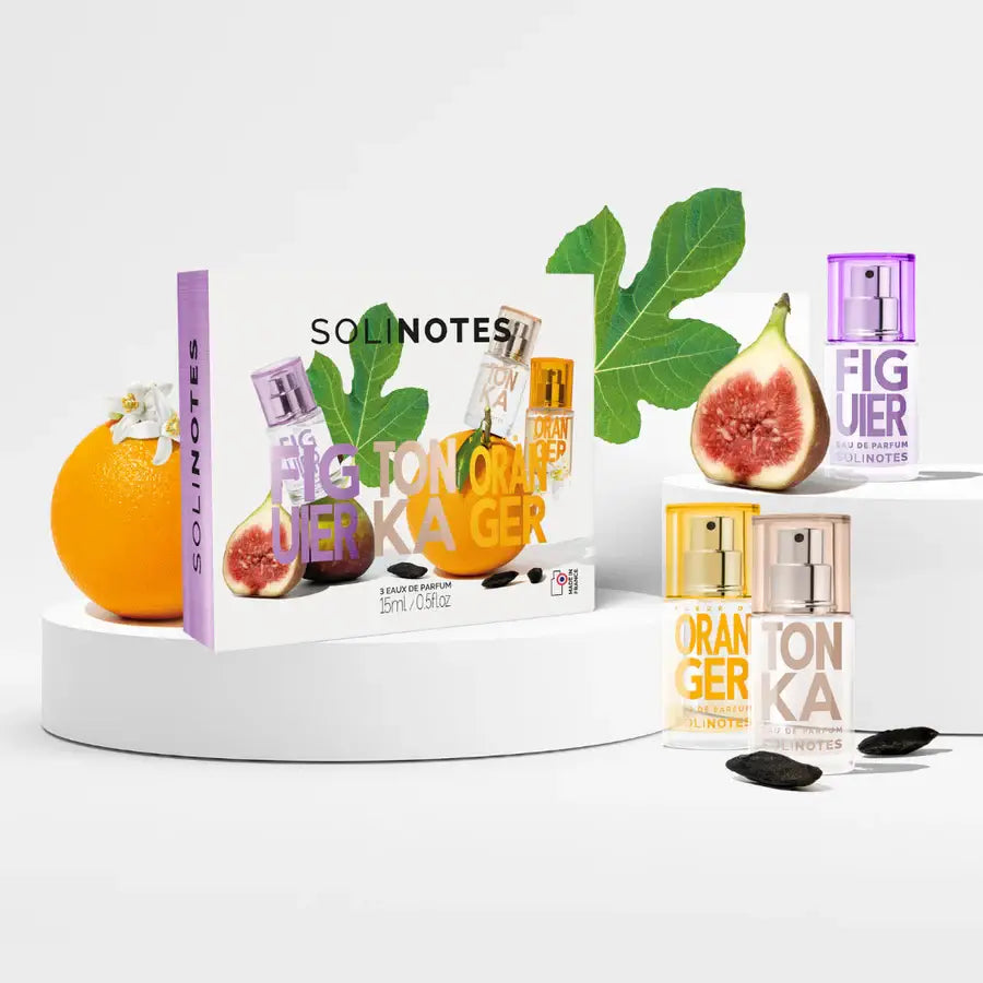 Minis Feel Good Discovery Set - Fig, Tonka, Orange