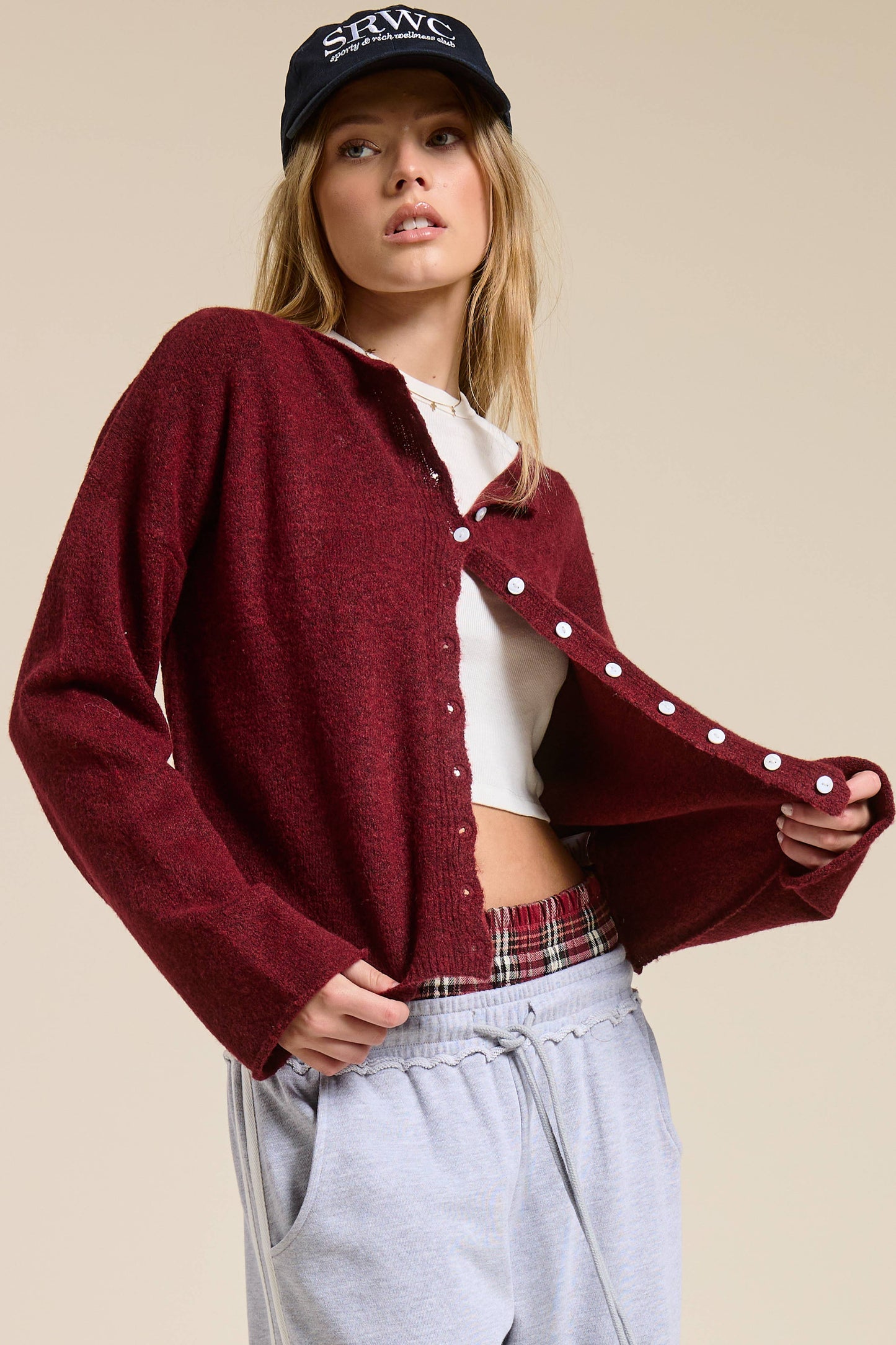 The Muse Button Down Cardigan -  Several color options