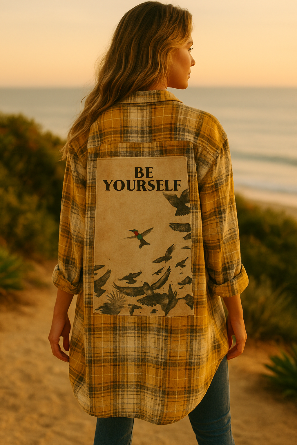 Golden Spirit Flannel - Made in USA