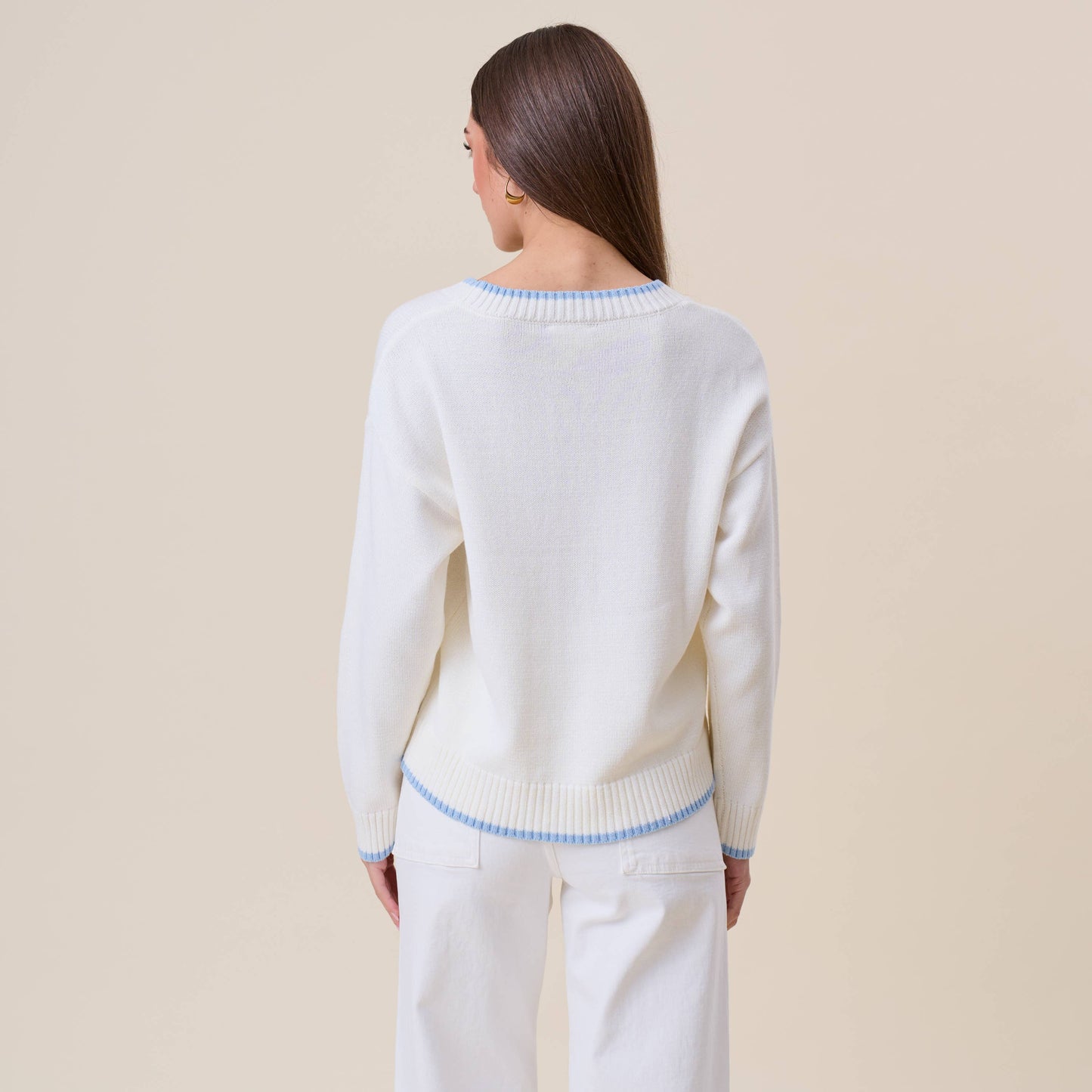 Sardine embroidered sweater