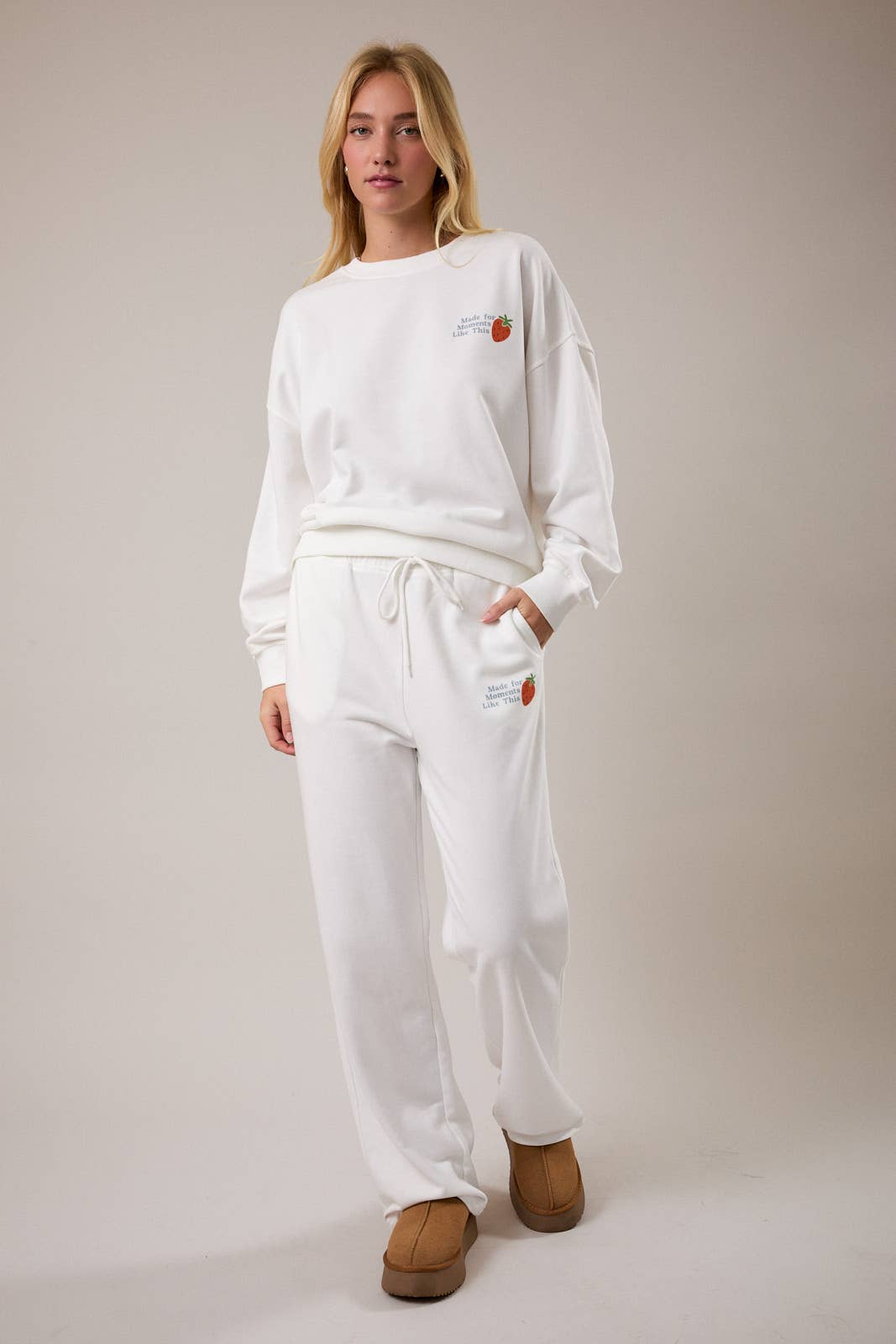 The Sweet Life Coquette Wide Leg Sweatpants