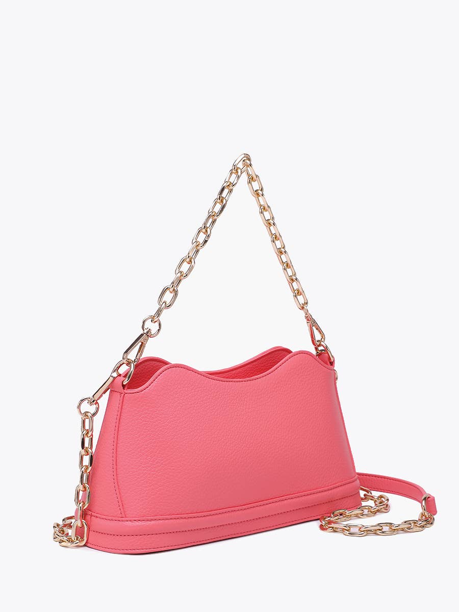 Griselda Curvy Crossbody – Chain Shoulder Bag