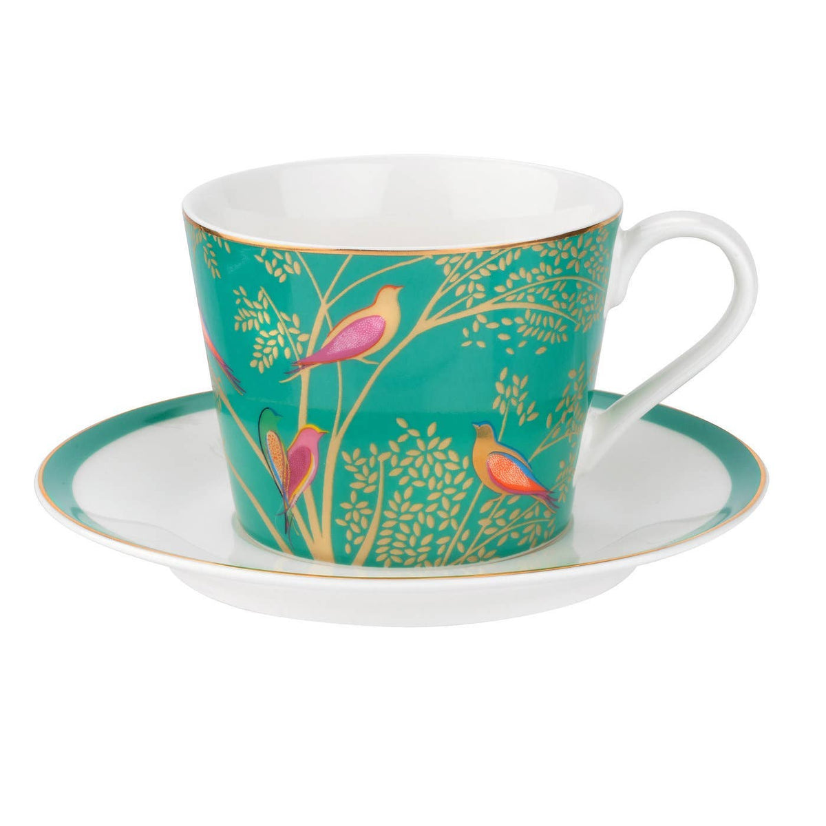 Chelsea Collection Tea Cup & Saucer - Green