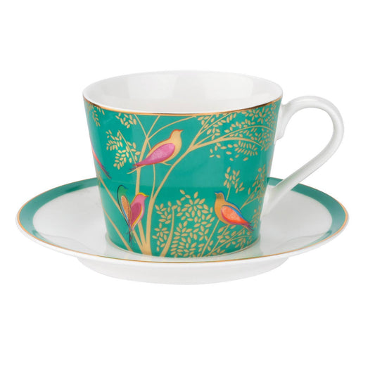 Chelsea Collection Tea Cup & Saucer - Green