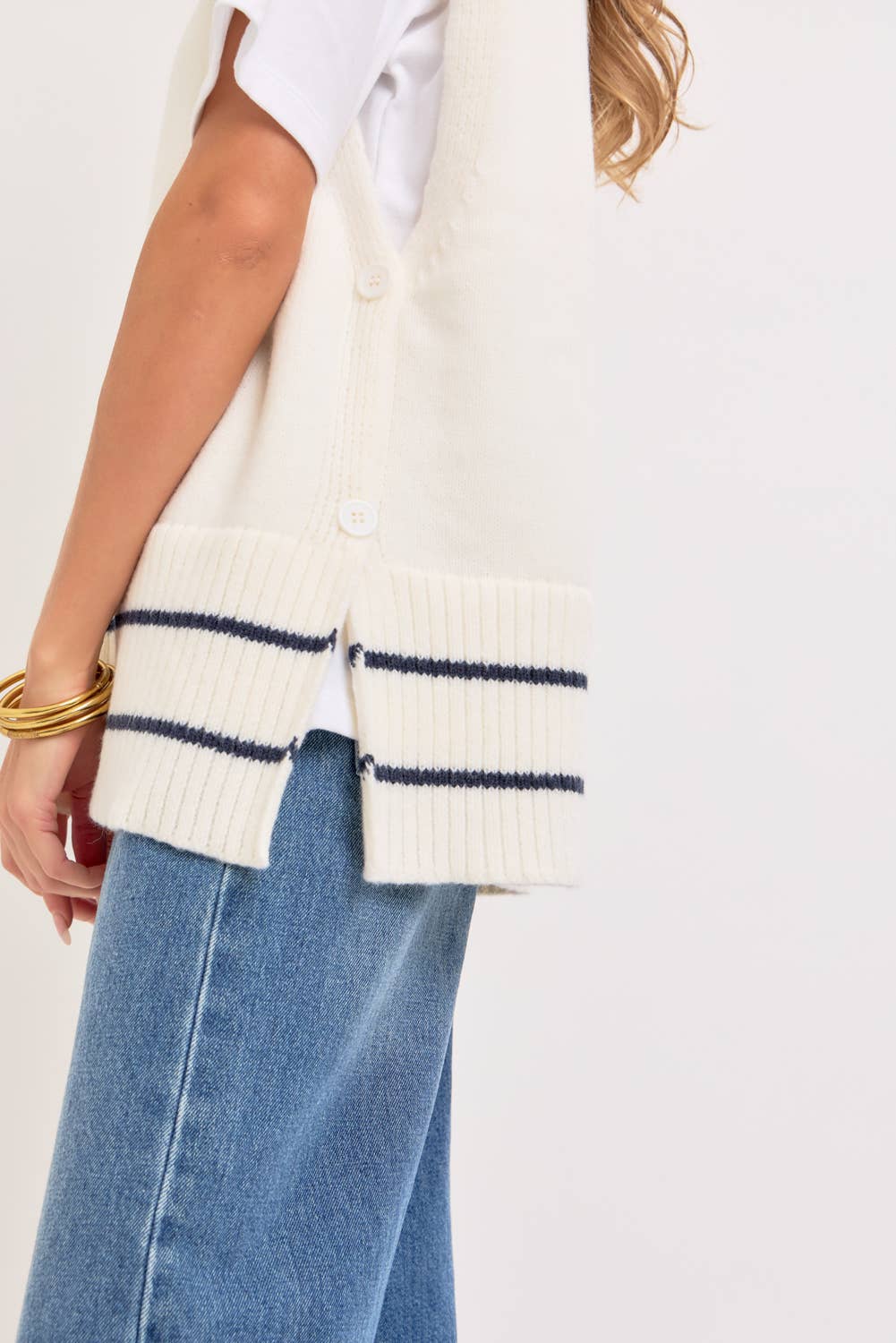 Super Soft Knit Poncho Sweater Vest