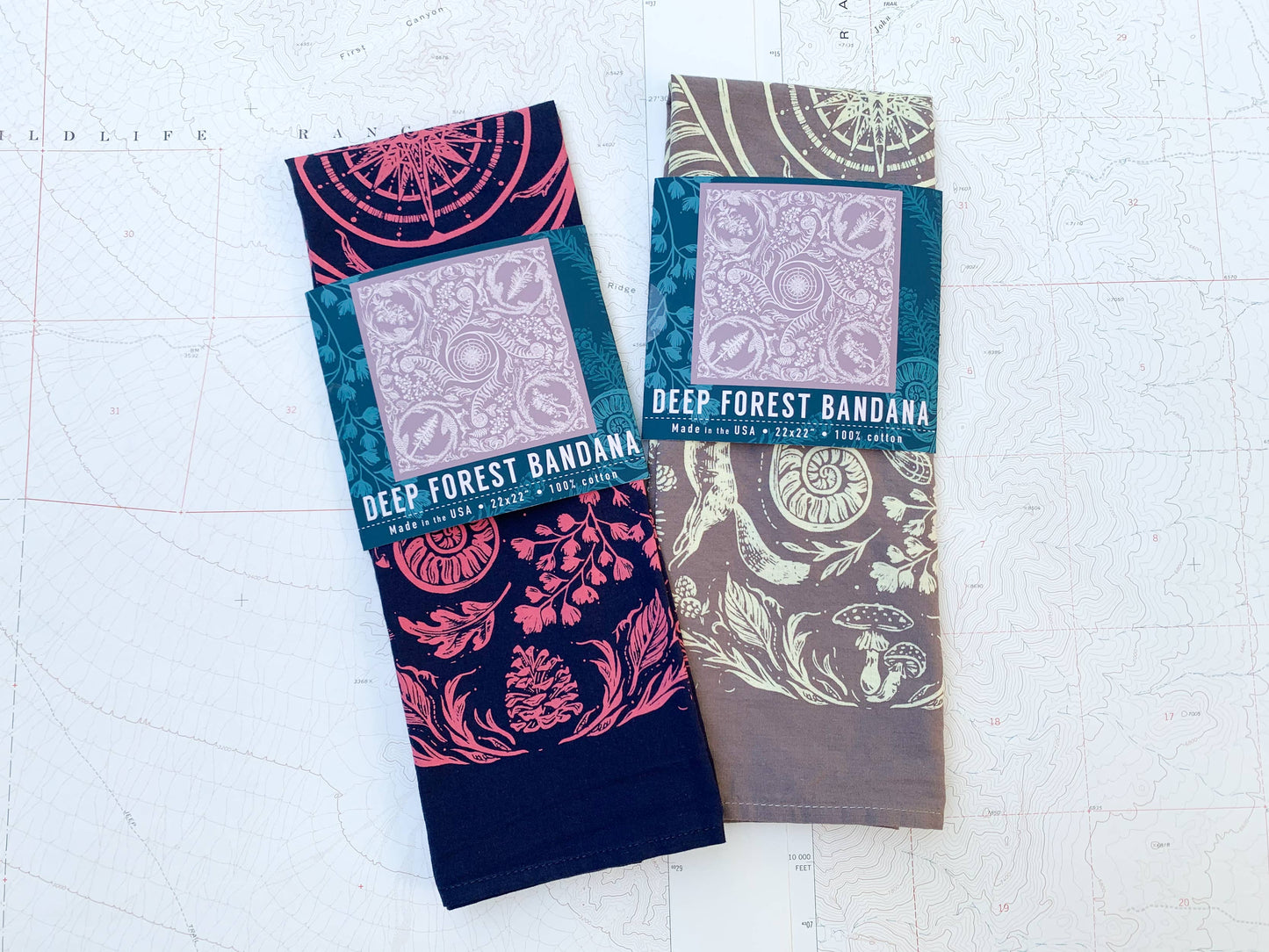 Deep Forest Premium Discharge Bandana