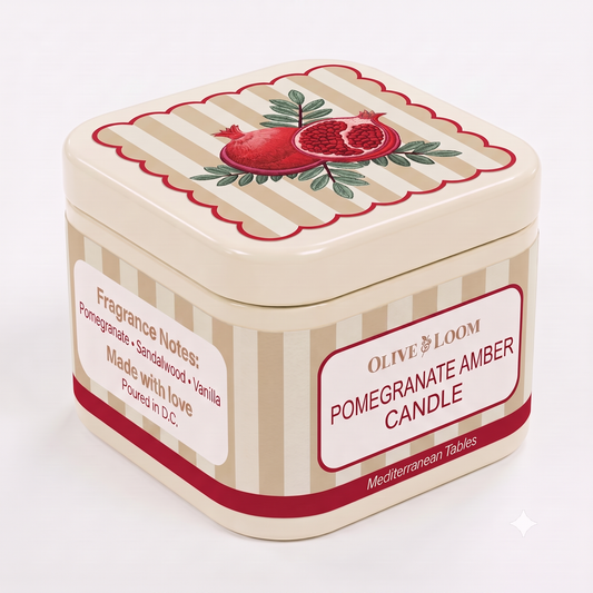 Pomegranate Amber Candle