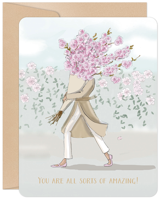 You're Amazing Friendship & Encouragement Card