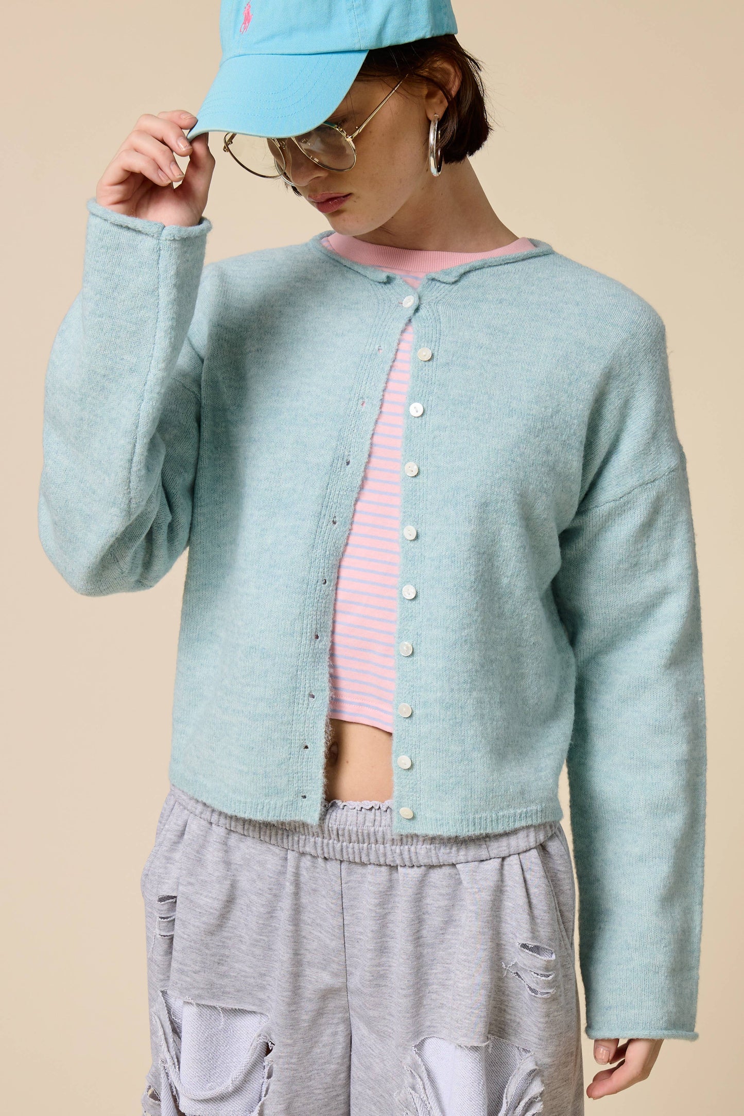 The Muse Button Down Cardigan -  Several color options
