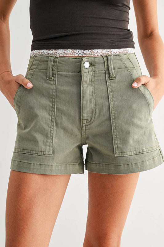 Trouser Twill Shorts