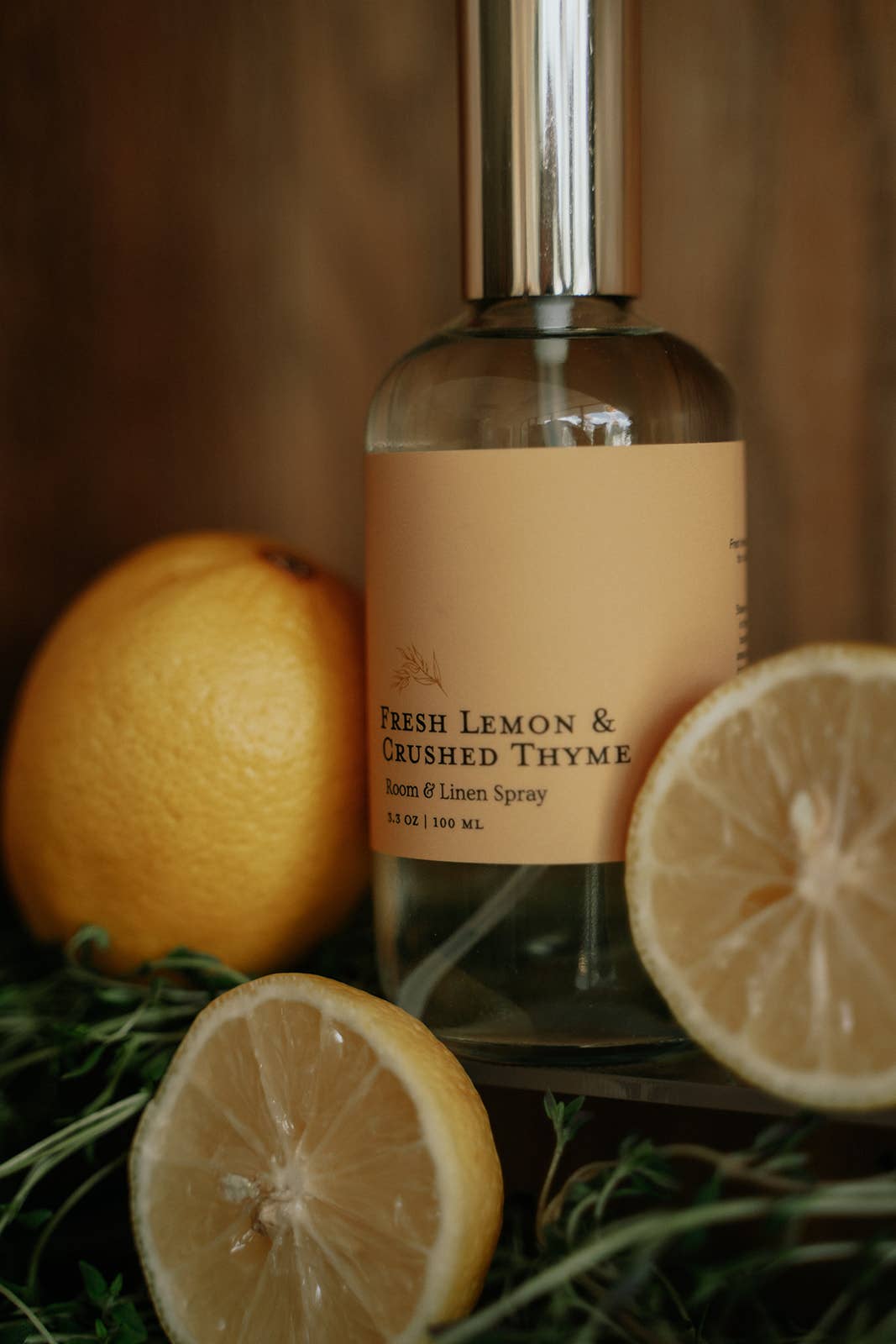 Fresh Lemon & Crushed Thyme I  Room & Linen Spray