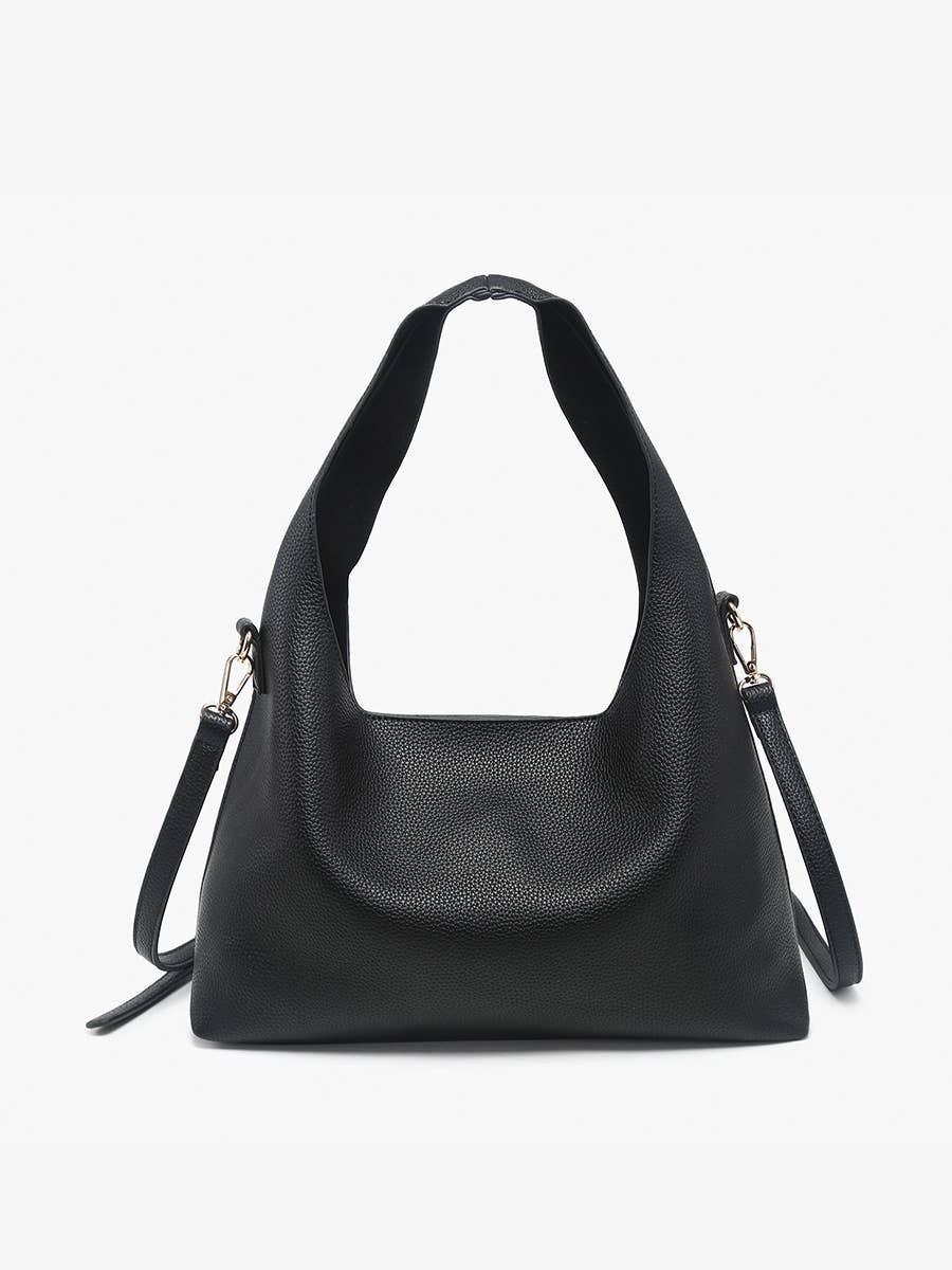 Adrianne Soft Hobo w/ Inner Bag - 5 color options