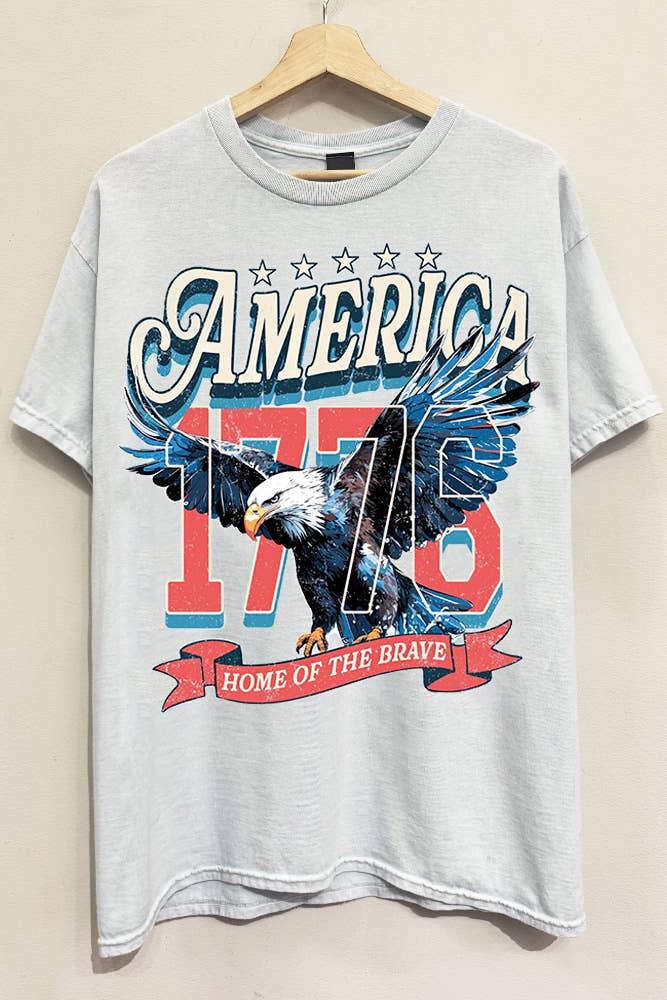 America 1776 Eagle Blue T-Shirt