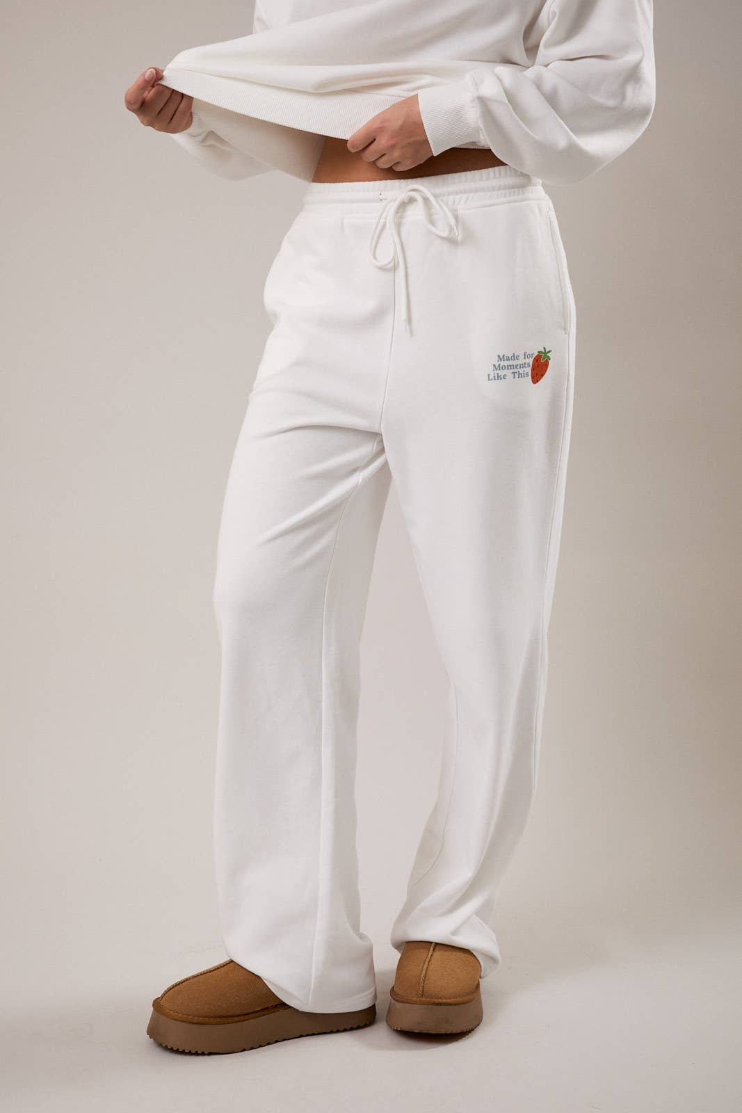 The Sweet Life Coquette Wide Leg Sweatpants