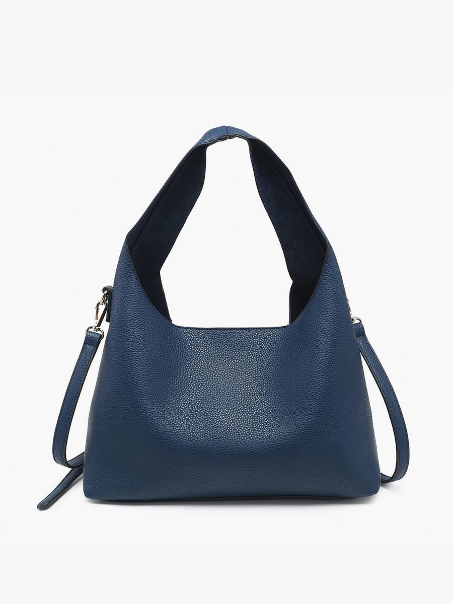 Adrianne Soft Hobo w/ Inner Bag - 5 color options