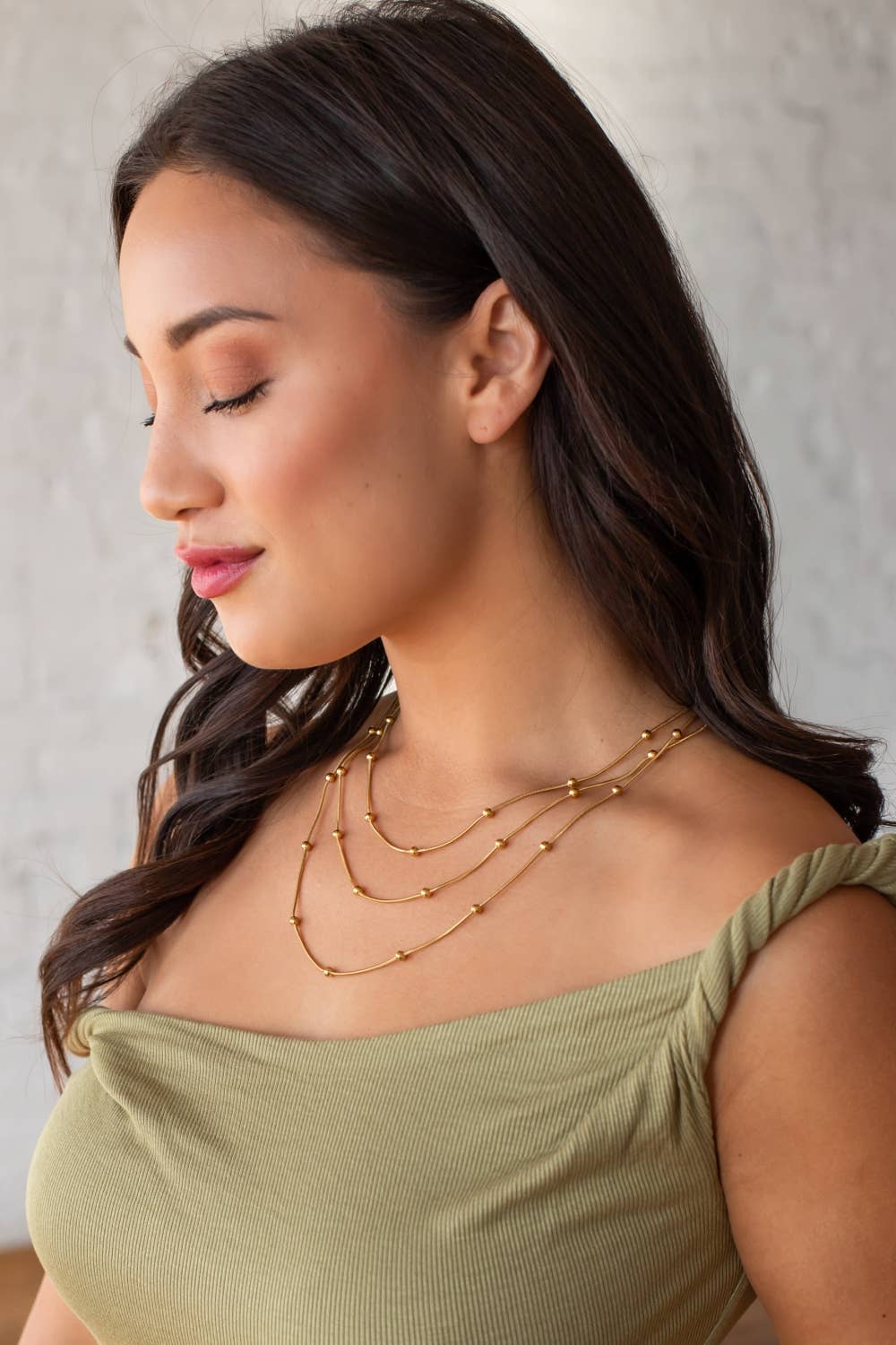 The Luxe Layered Beaded Necklace