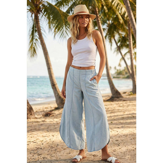 Tulip Washed Denim Relaxed Fit Jean
