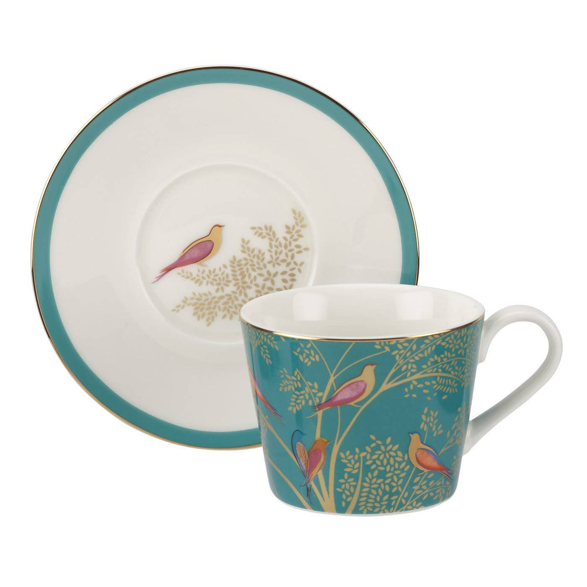 Chelsea Collection Tea Cup & Saucer - Green