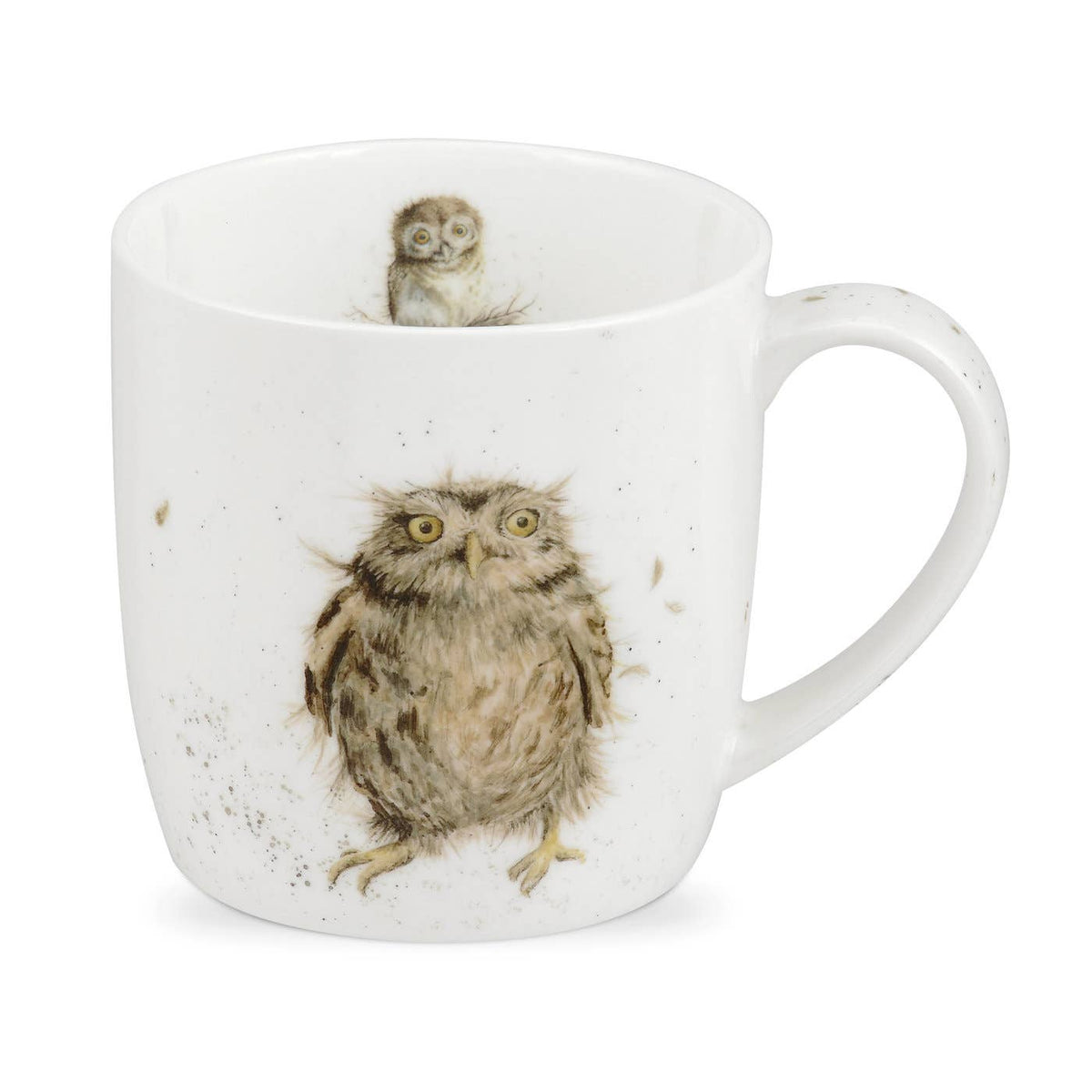 Royal Worcester Wrendale Designs Owl China Mug