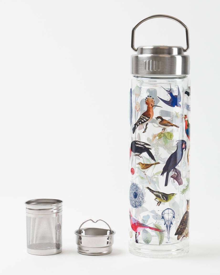Birdsong Glass Infuser Bottle | 15 oz