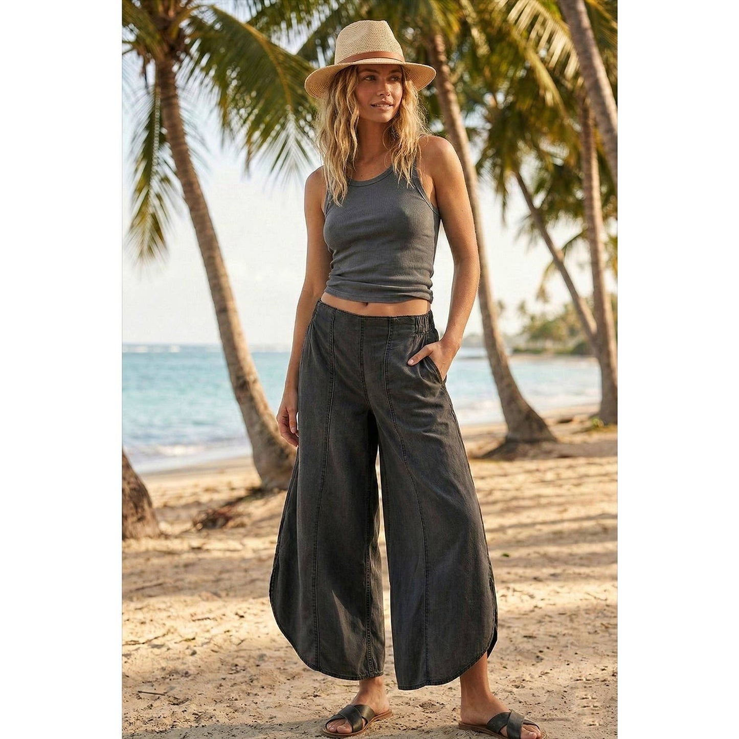 Tulip Washed Denim Relaxed Fit Jean