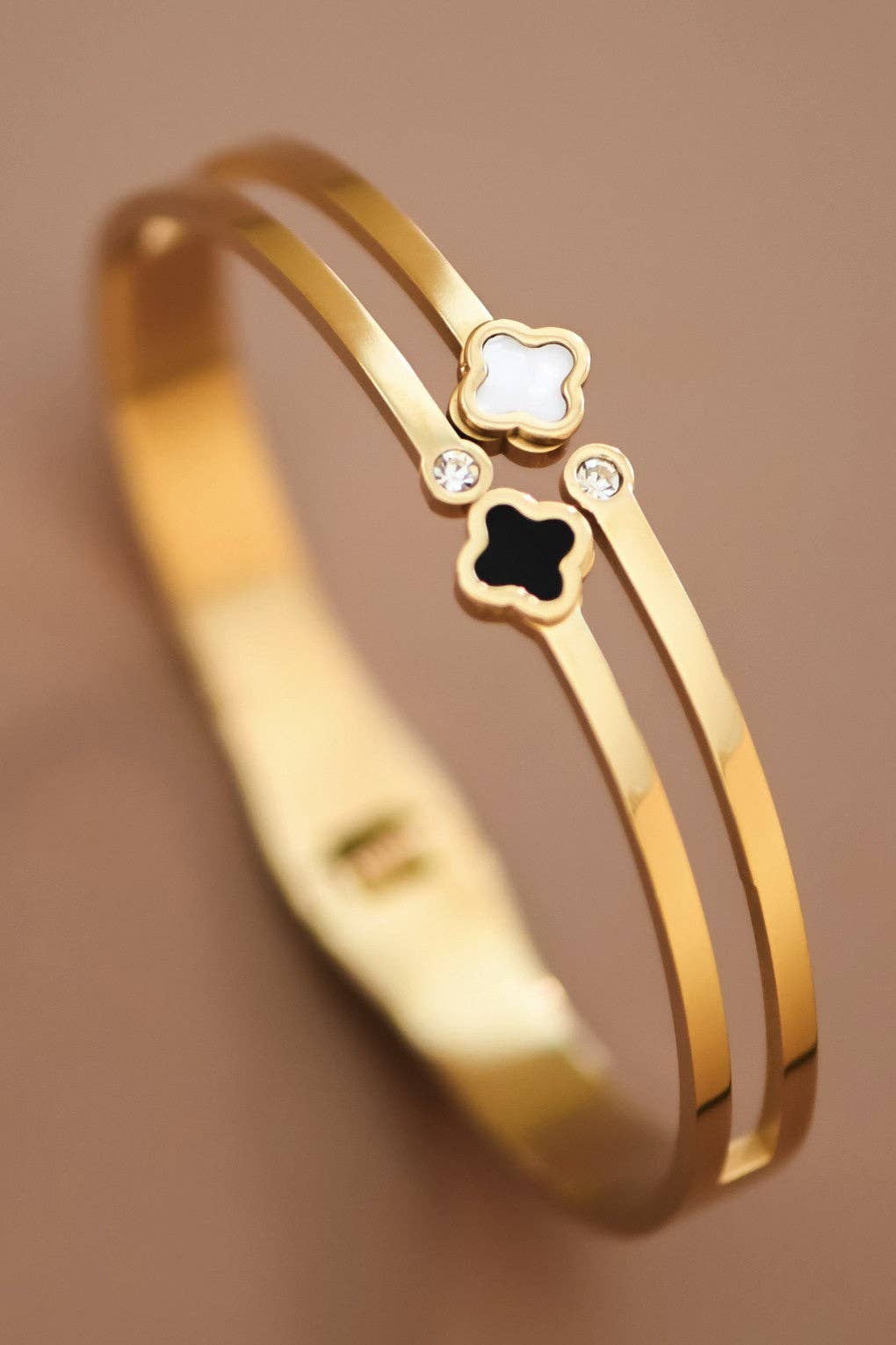 Designer Inspired 18K Gold Plated Waterproof Bangle