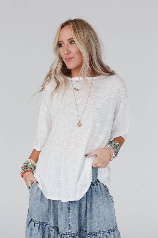 Your Favorite Slub Tee Shirt  (Made in USA)