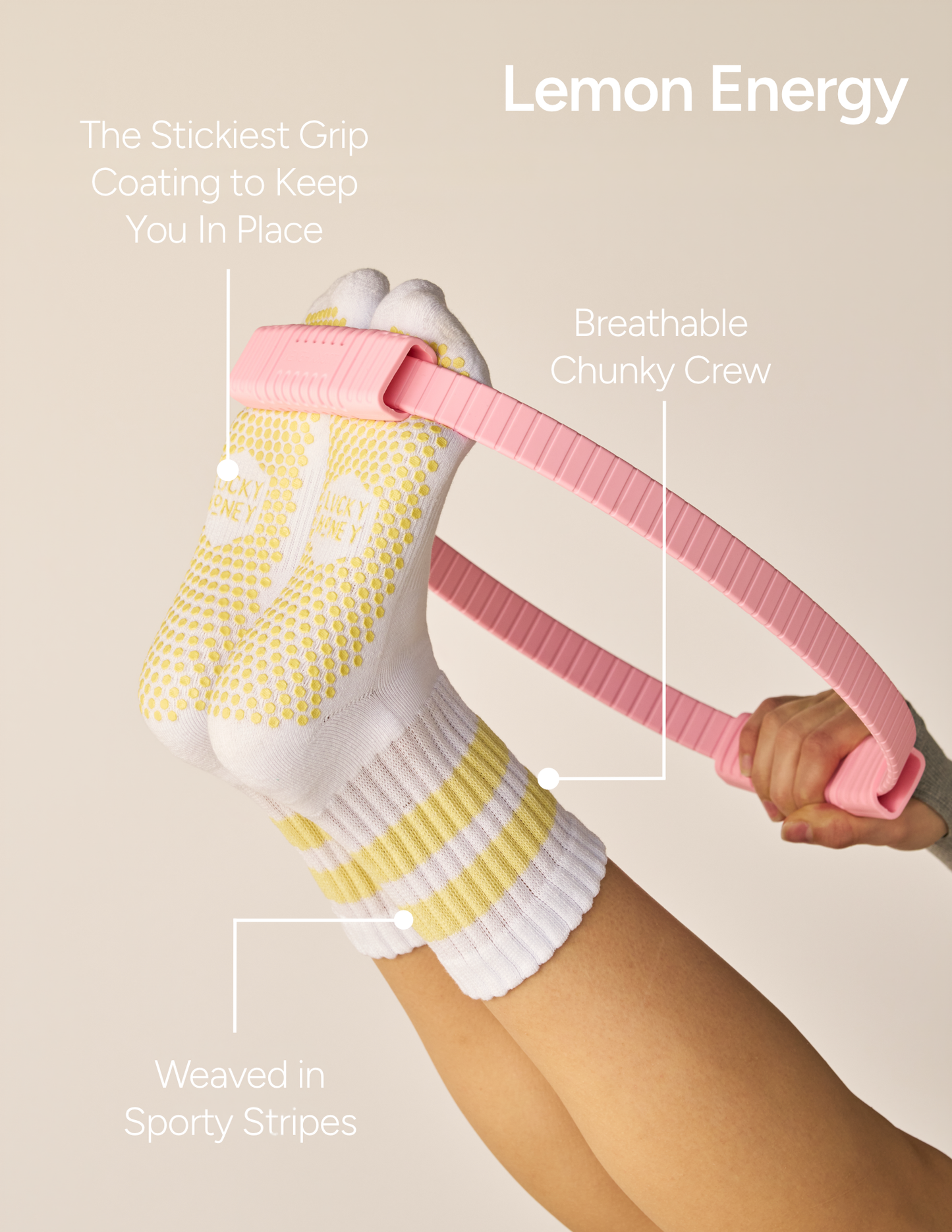The Chunky Crew Grip Sock