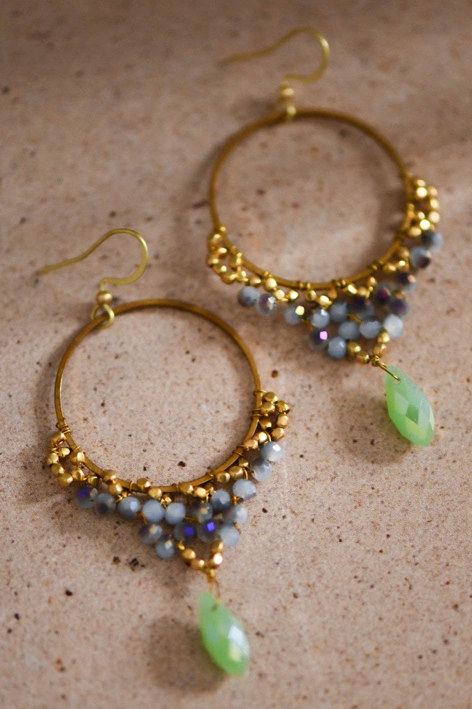 Tropical Boho Drop Earrings