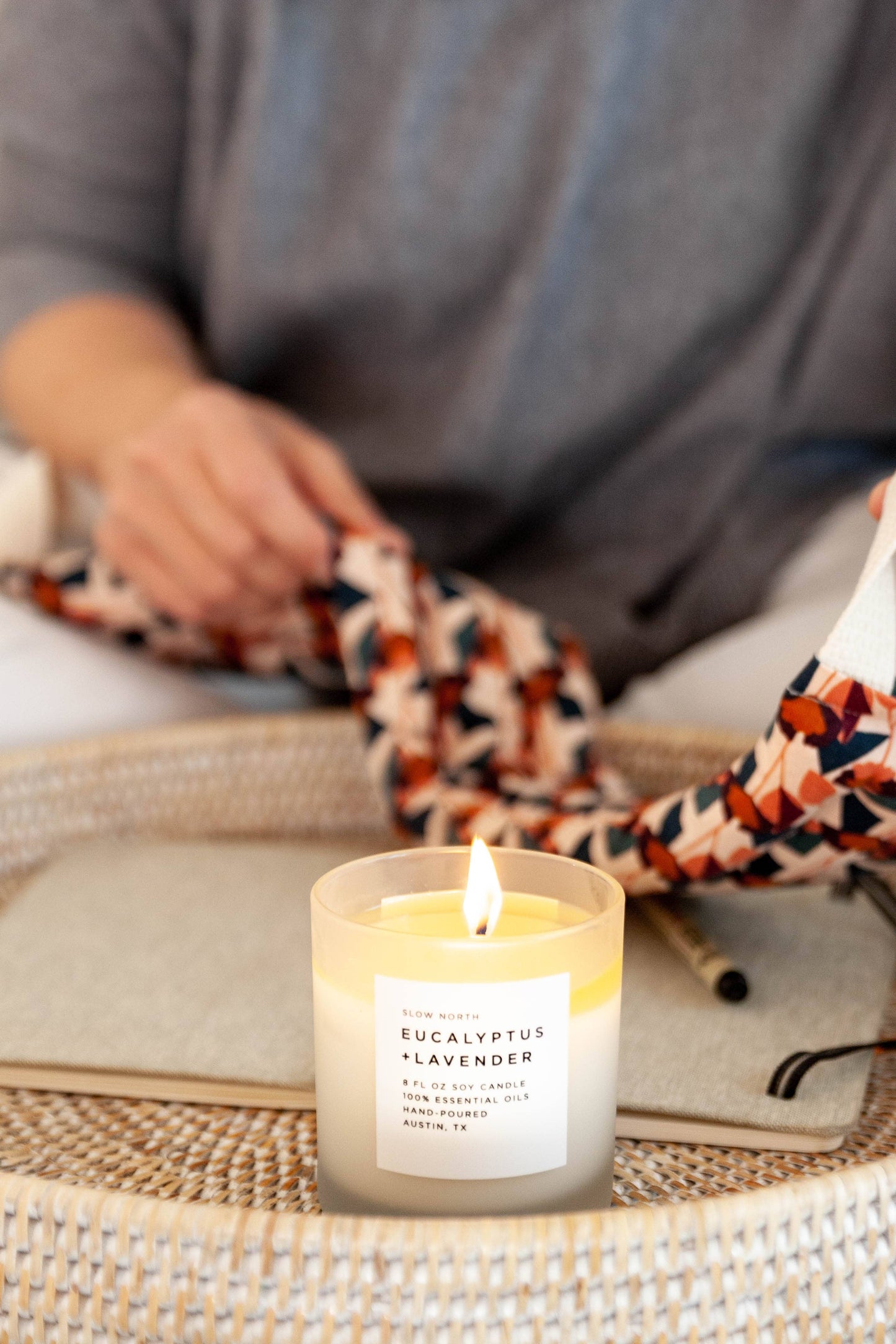 Eucalyptus + Lavender Non-Toxic Candle