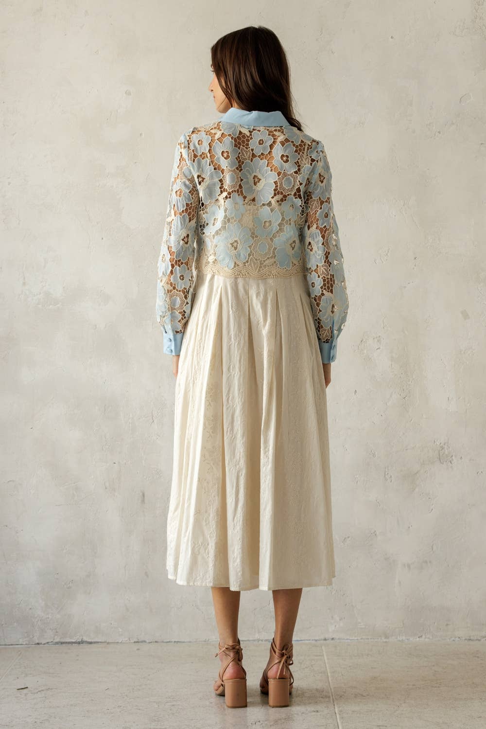 Vintage Floral Lace Blouse/Shacket