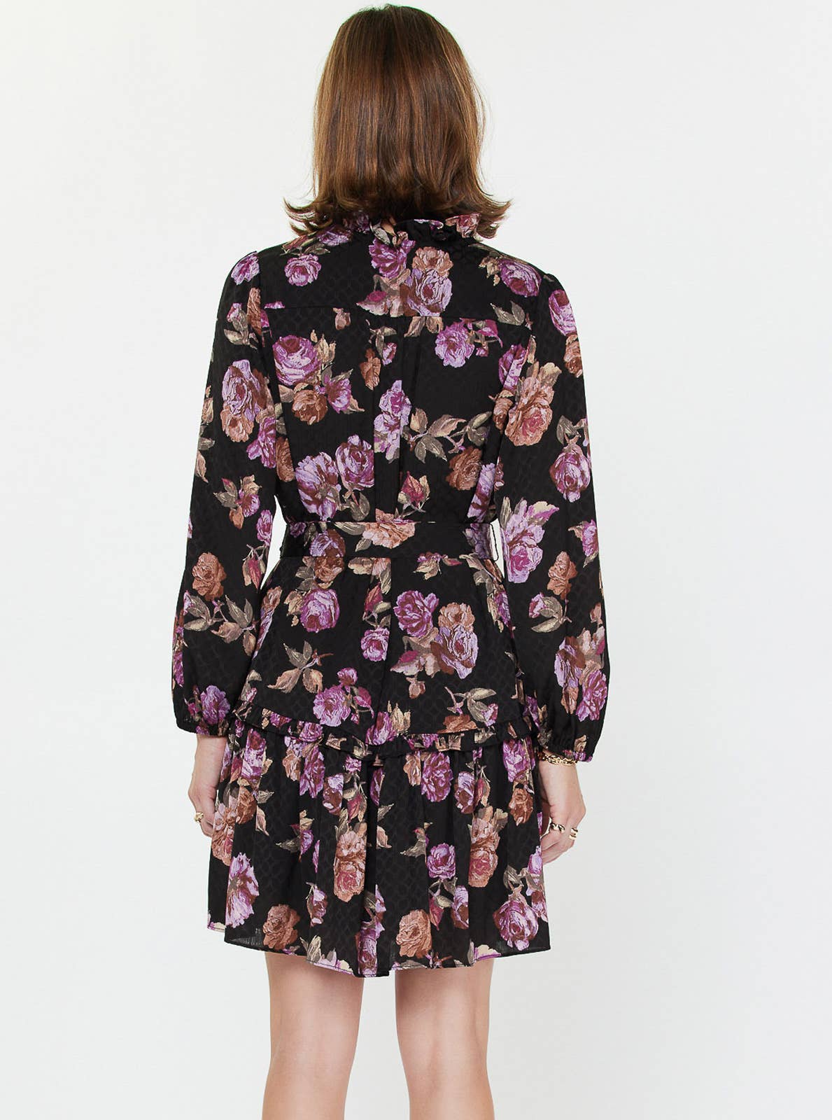 Floral Button Down Mini Dress