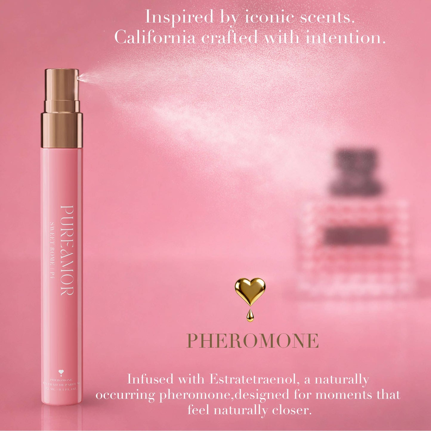 Sweet Rome | Travel Spray Pheromone Perfume - 12ml