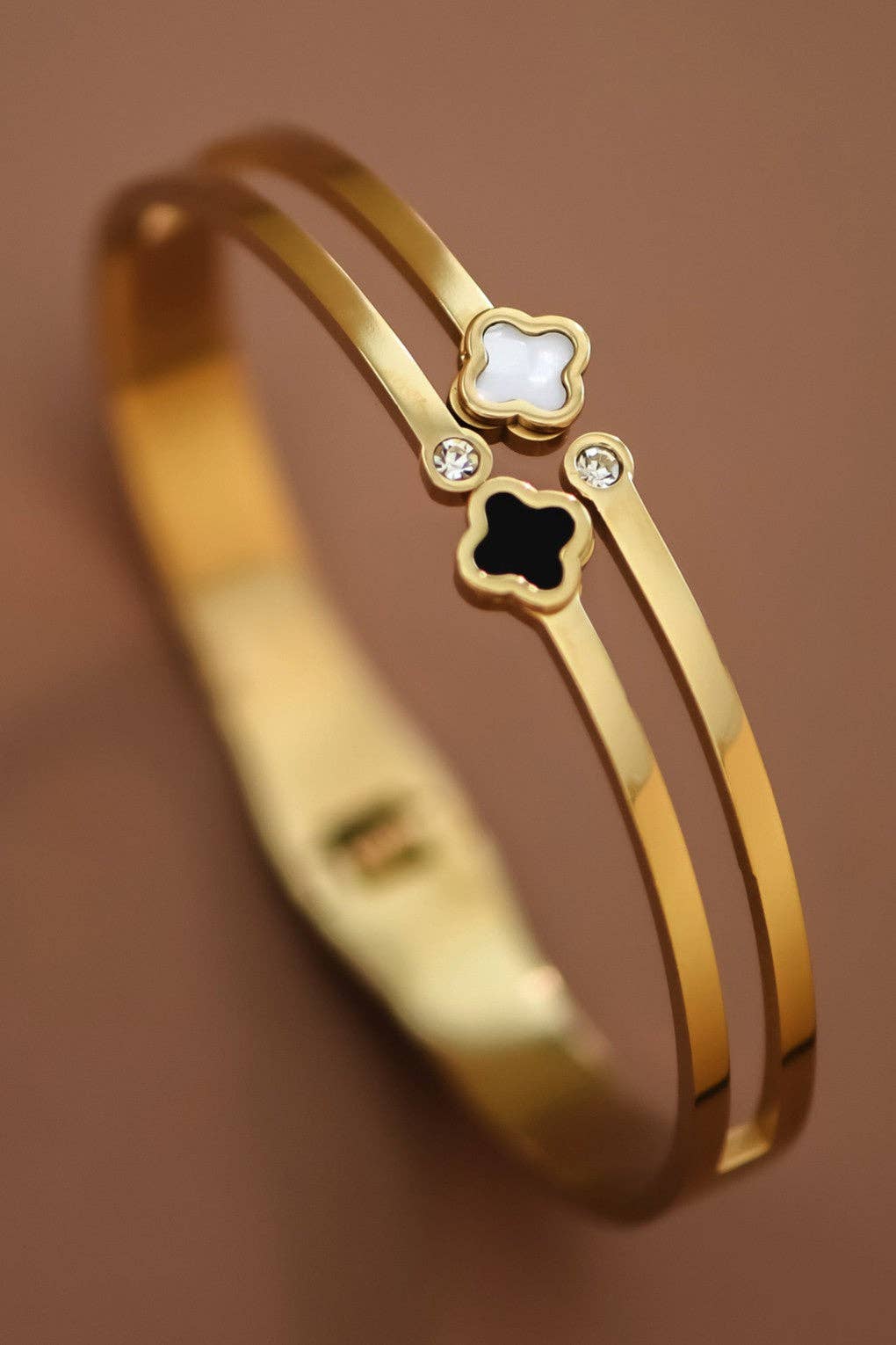 Designer Inspired 18K Gold Plated Waterproof Bangle
