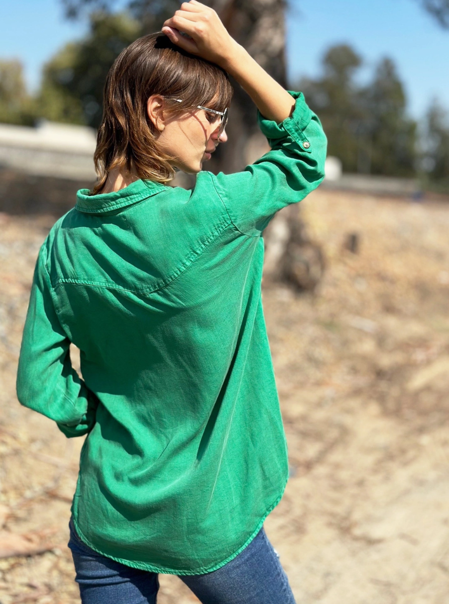 Vibrant Green Current Shirt