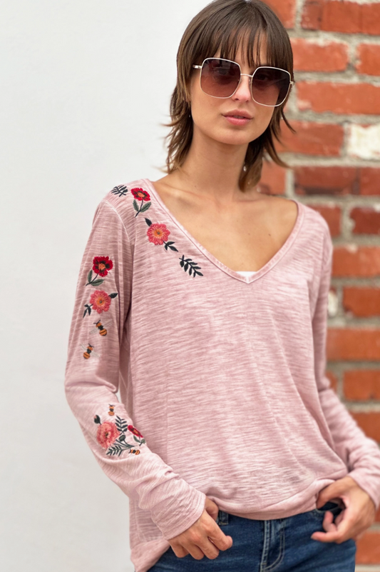 Flower Power Long Sleeve Tee