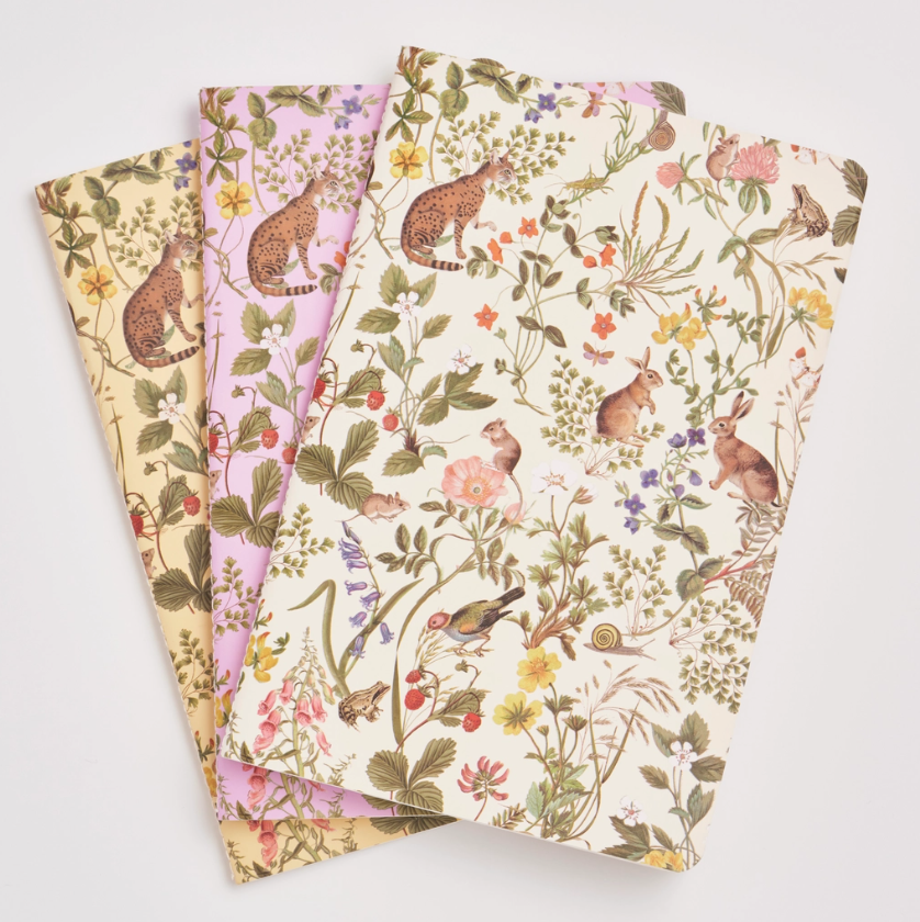 Fable Meadow Creatures Notebooks - Pack of 3