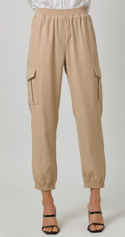 Chic Cargo Jogger Pants