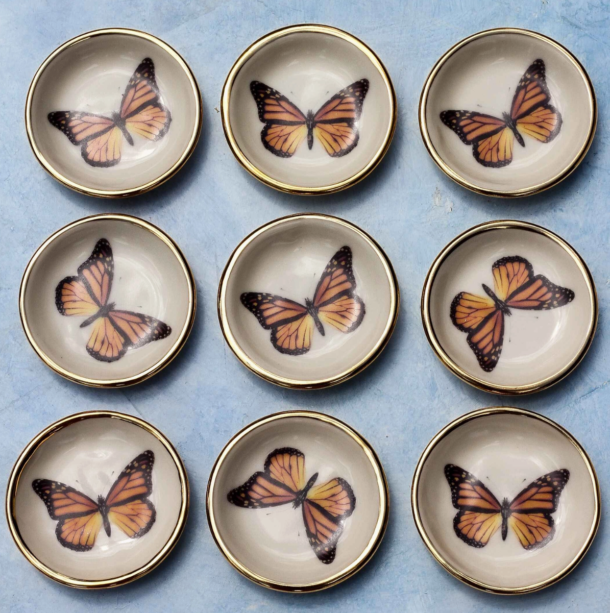 Butterfly Trinket Dish | Ring Dish | Handmade