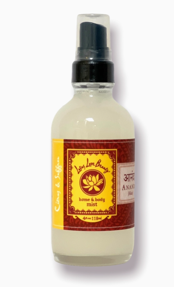 4oz Home and Body Mist - Oranic and Natural Ingredients