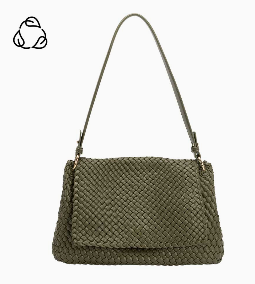 Natalia Recycled Vegan Shoulder Bag