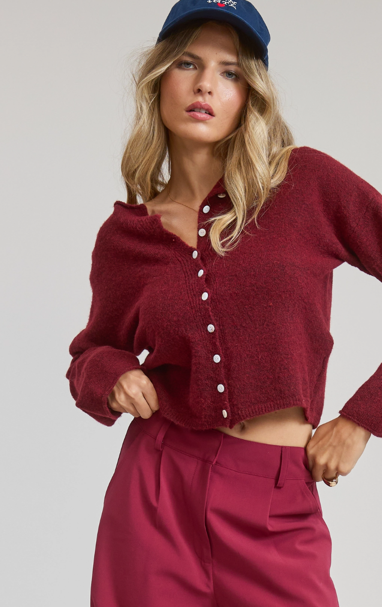 The Muse Button Down Cardigan -  Several color options
