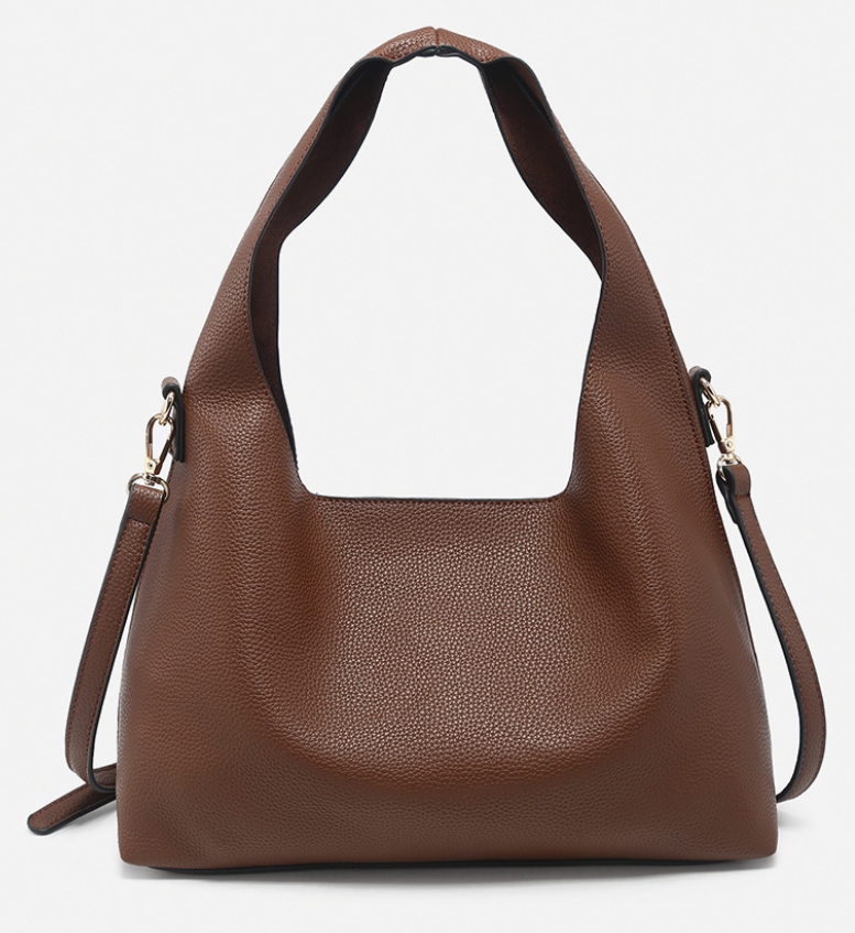 Adrianne Soft Hobo w/ Inner Bag - 5 color options