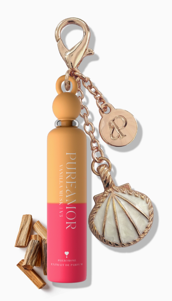 Pheromone Perfume - Vanilla Wood Mini Keychain