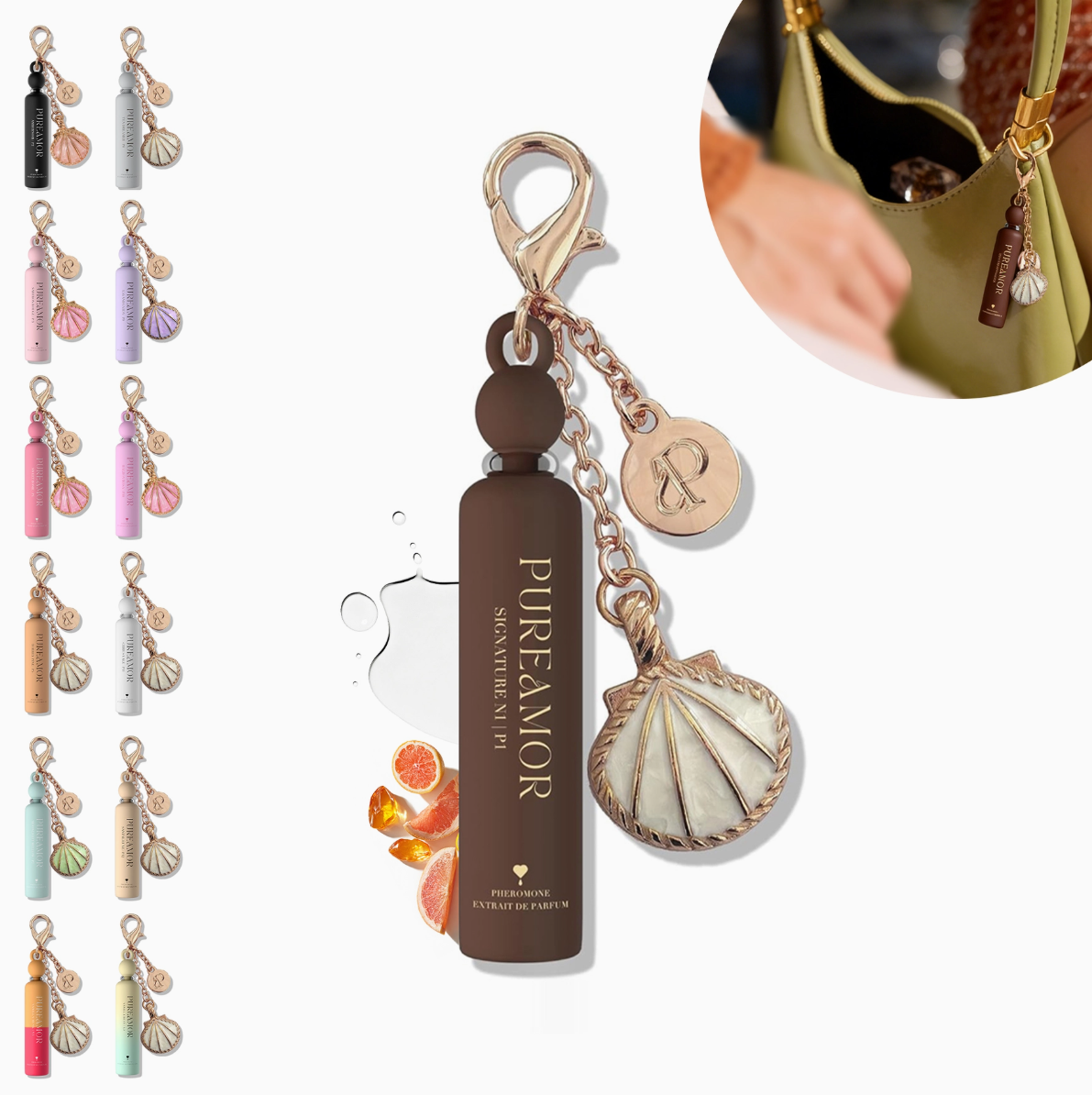 Signature N1 Pheromone Perfume Oil Keychain - 2ml Mini